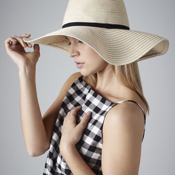 Marbella wide-brimmed sun hat Thumbnail
