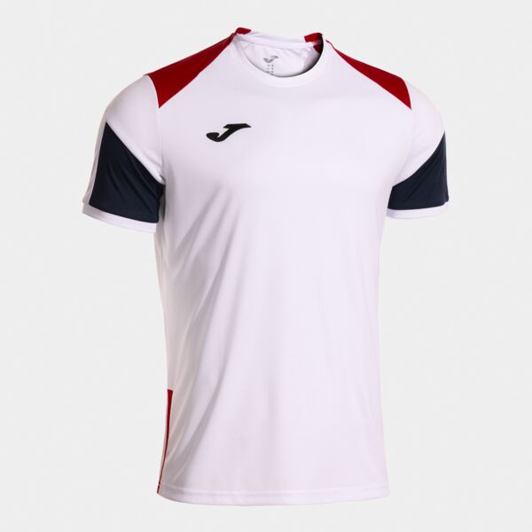 DANUBIO SHORT SLEEVE T-SHIRT WHITE RED Thumbnail