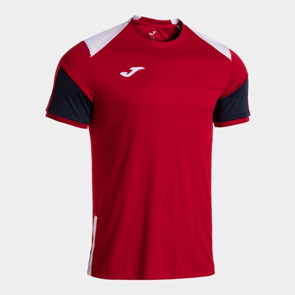 DANUBIO SHORT SLEEVE T-SHIRT RED WHITE Thumbnail