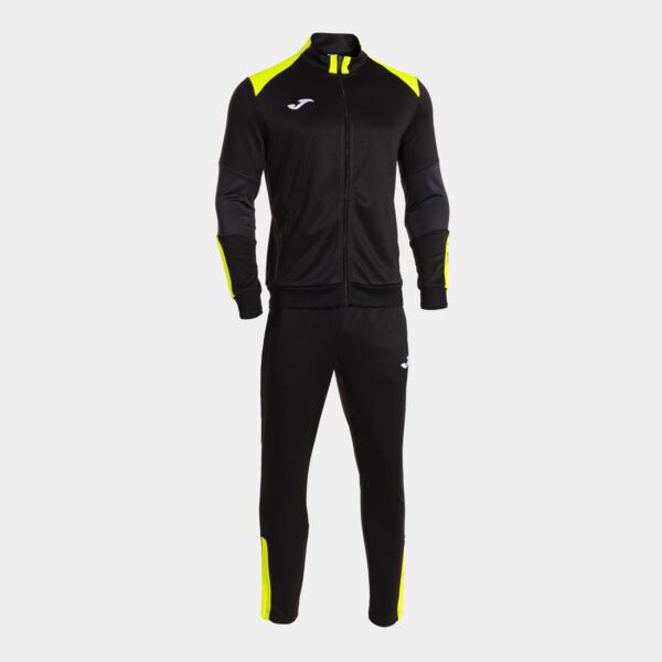 DANUBIO TRACKSUIT BLACK FLUOR YELLOW Thumbnail