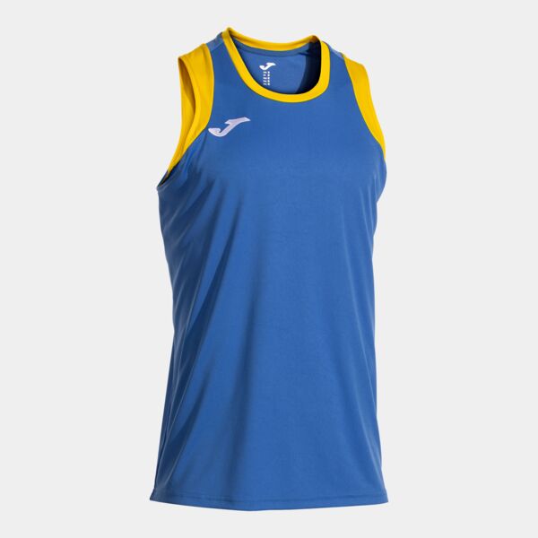 FINAL BASKET II SLEEVELESS SHIRT ROYAL BLUE YELLOW Thumbnail