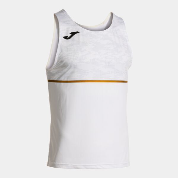 RECORD III SLEEVELESS SHIRT WHITE Thumbnail