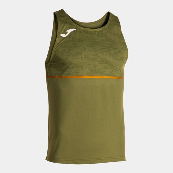 RECORD III SLEEVELESS SHIRT GREEN Thumbnail