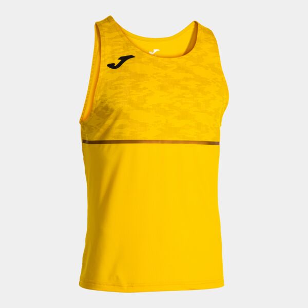 RECORD III SLEEVELESS SHIRT YELLOW Thumbnail