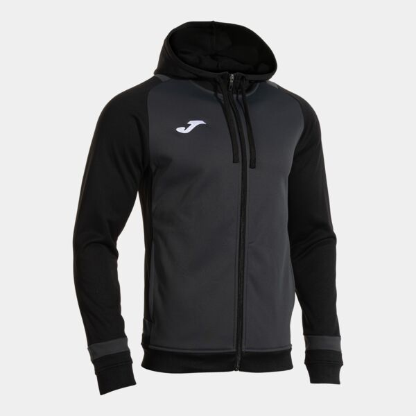 PHOENIX III ZIP-UP HOODIE DARK GRAY BLACK Thumbnail