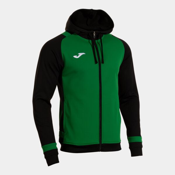 PHOENIX III ZIP-UP HOODIE GREEN BLACK Thumbnail