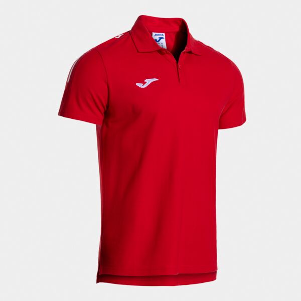 OLIMPIADA SHORT SLEEVE POLO RED Thumbnail