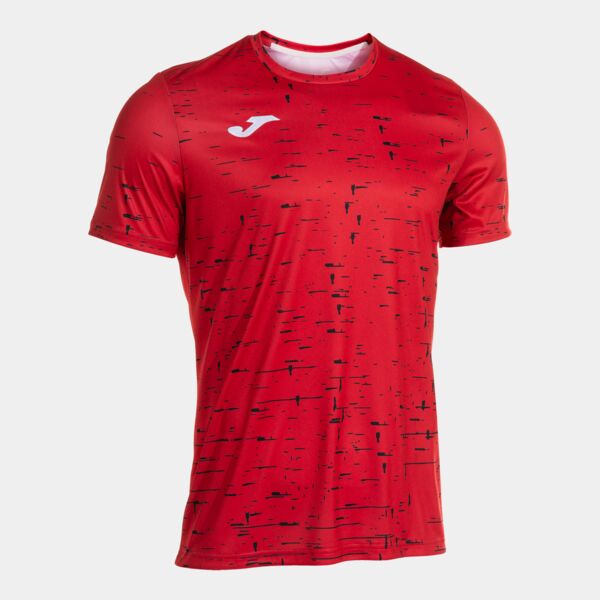 PERFORMANCE SHORT SLEEVE T-SHIRT RED BLACK Thumbnail