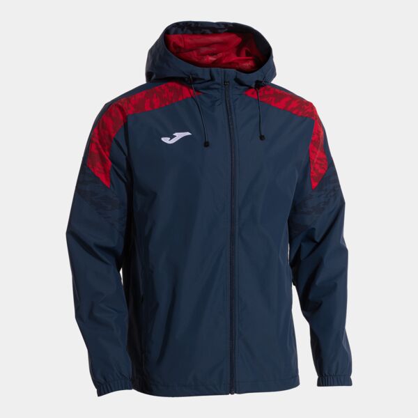 CHAMPIONS VIII RAINCOAT NAVY BLUE RED Thumbnail