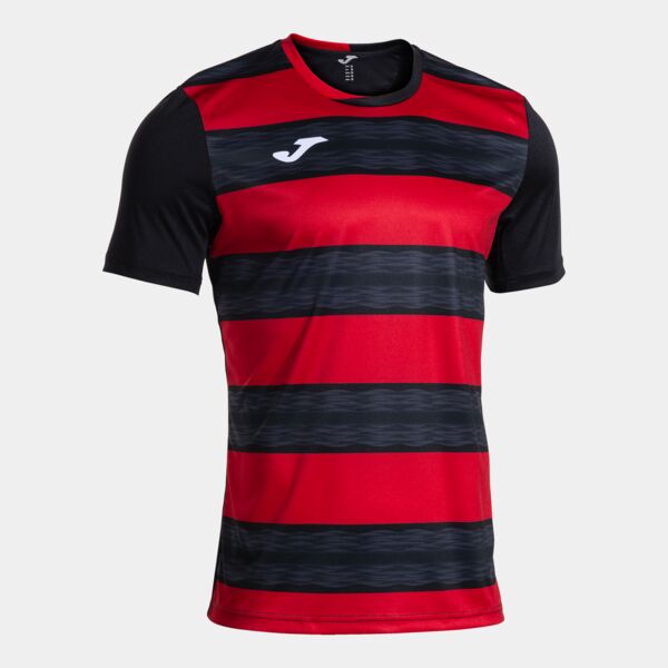 PERFORMANCE SHORT SLEEVE T-SHIRT BLACK RED Thumbnail