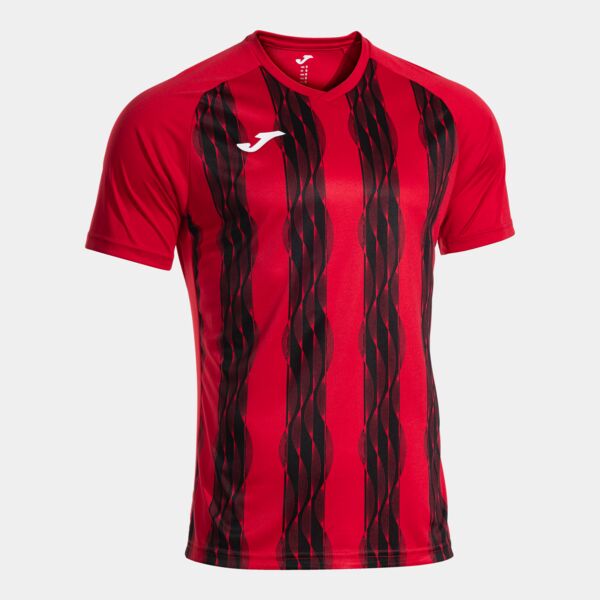 PERFORMANCE SHORT SLEEVE T-SHIRT RED BLACK Thumbnail