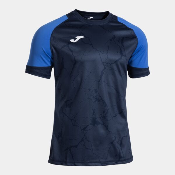 PERFORMANCE HANDBALL SHORT SLEEVE T-SHIRT NAVY BLUE ROYAL BL Thumbnail