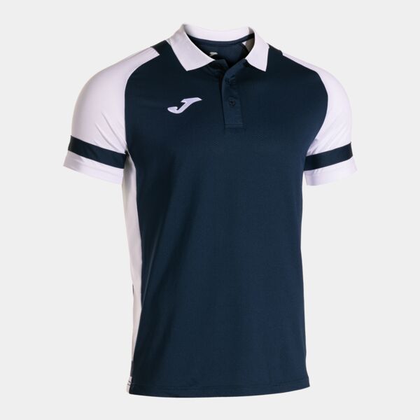 PHOENIX III SHORT SLEEVE POLO NAVY BLUE WHITE Thumbnail