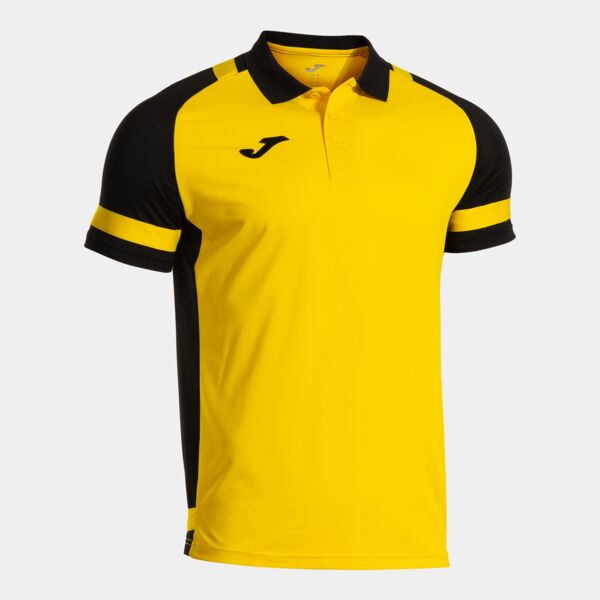 PHOENIX III SHORT SLEEVE POLO YELLOW BLACK Thumbnail