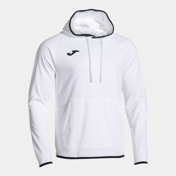 COMBI PREMIUM HOODIE WHITE DARK NAVY Thumbnail