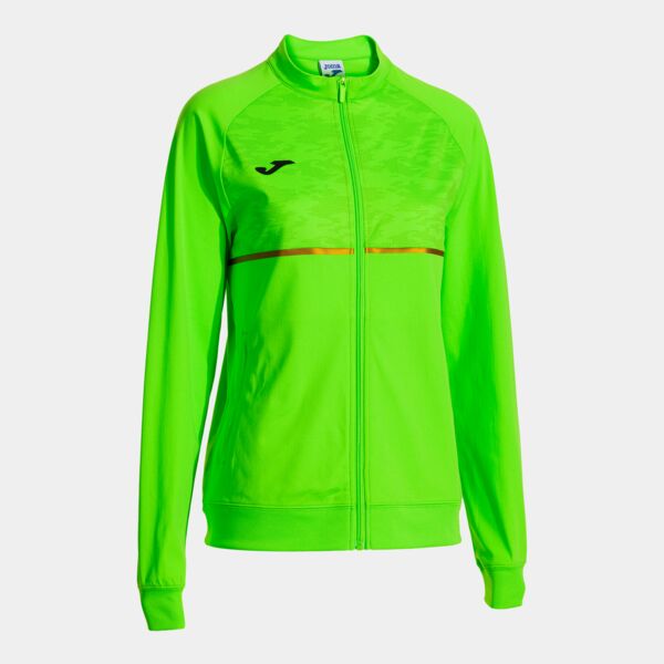 RECORD III FULL ZIP SWEATSHIRT FLUOR GREEN Thumbnail