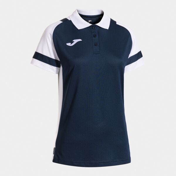 PHOENIX III SHORT SLEEVE POLO NAVY BLUE WHITE Thumbnail