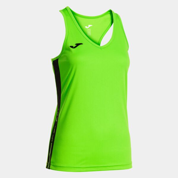 OLIMPIADA TANK TOP FLUOR GREEN BLACK Thumbnail