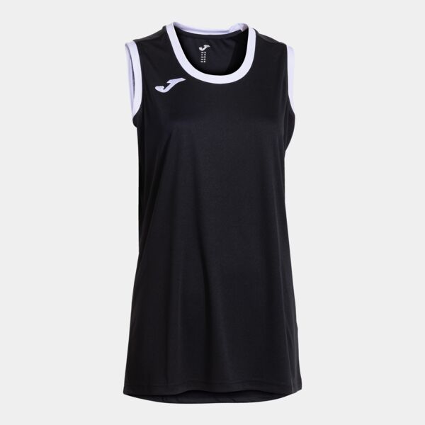 FINAL BASKET II SLEEVELESS SHIRT BLACK WHITE Thumbnail