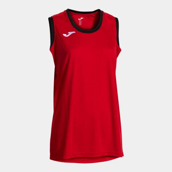 FINAL BASKET II SLEEVELESS SHIRT RED BLACK Thumbnail
