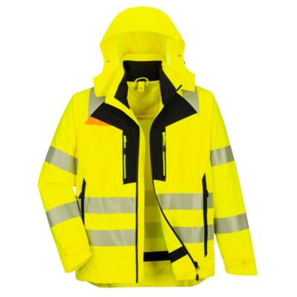DX4 Hi-Vis 4-in-1 Jacket Thumbnail