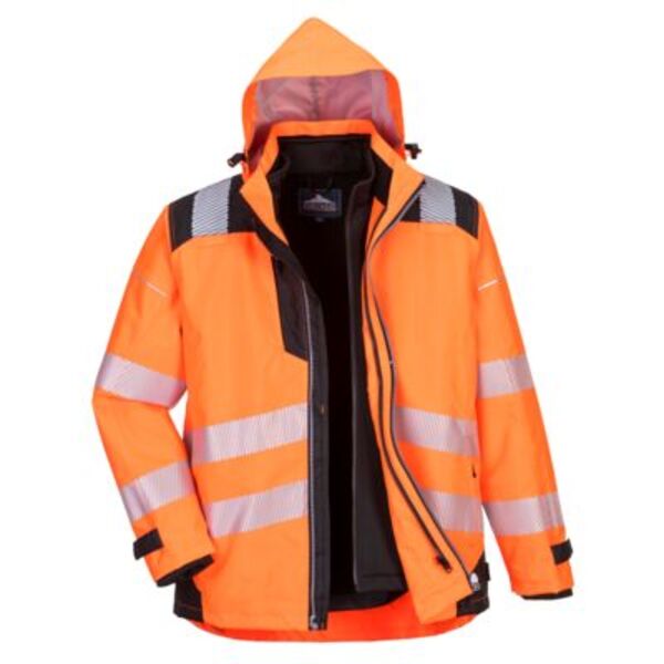 PW3 Hi-Vis 3-in-1 Jacket Thumbnail