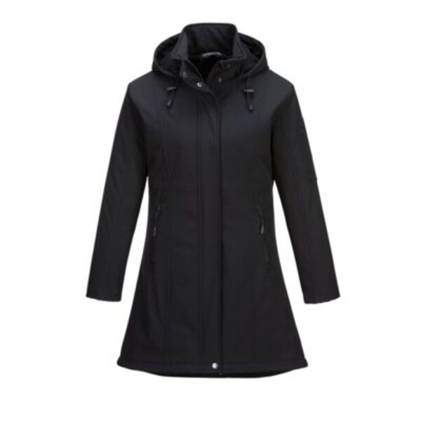 Carla Women's Hooded Softshell Jacket (3L) Thumbnail