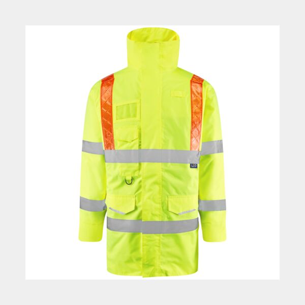 PUTFORD Leo EcoViz 4K Baffle Lined Anorak with Red Braces Thumbnail