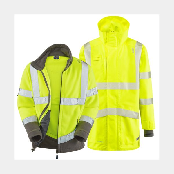 CLOVELLY + HARTLAND Leo 3-in-1 Anorak + Fleece Jacket Thumbnail