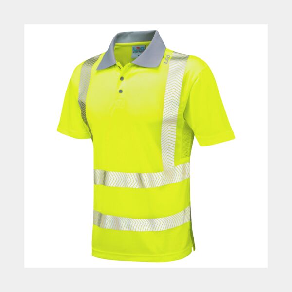 WOOLACOMBE Leo EcoViz Performance+ Polo Shirt Thumbnail