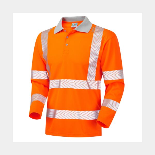 BARRICANE Leo EcoViz Performance+ Sleeved Polo Shirt Thumbnail