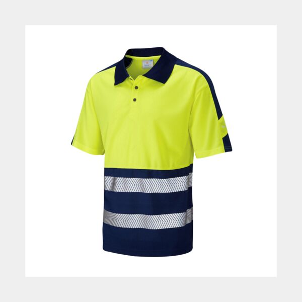 WATERSMEET Leo EcoViz Performance+ Dual Colour Polo Shirt Thumbnail