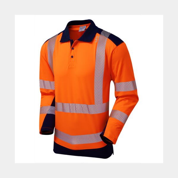 WRINGCLIFF Leo EcoViz Performance+ Dual Colour Polo Shirt Thumbnail