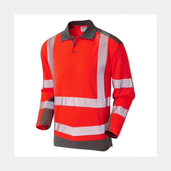 WRINGCLIFF Leo EcoViz Performance+ Dual Colour Polo Shirt Thumbnail