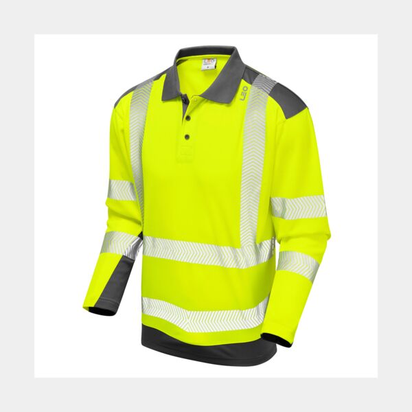 WRINGCLIFF Leo EcoViz Performance+ Dual Colour Polo Shirt Thumbnail