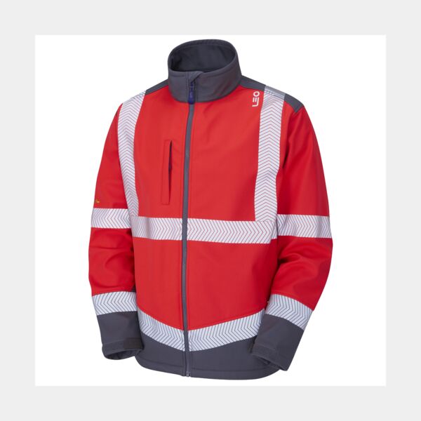 BOWDEN Leo EcoViz Performance+ Softshell Jacket Thumbnail