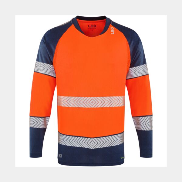 RUDA Leo EcoViz Performance+ Dual Colour Long Sleeve T-Shirt Thumbnail