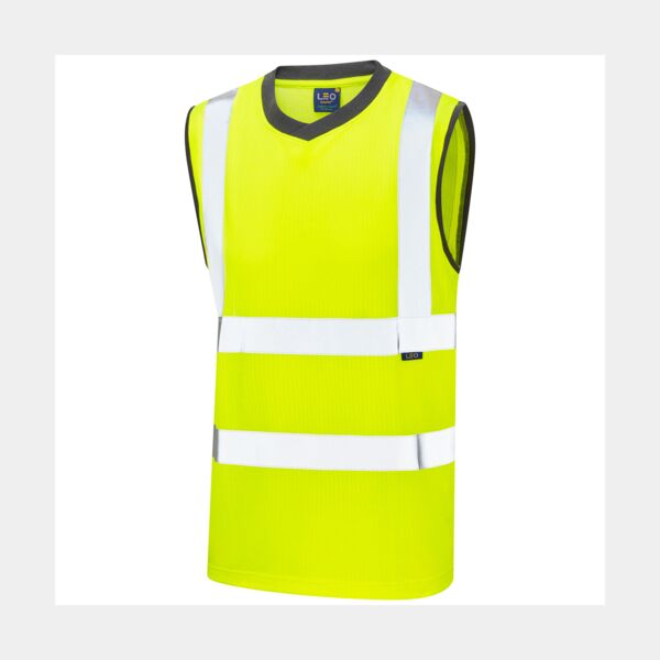 ASHFORD Leo EcoViz Comfort Sleeveless T-Shirt Thumbnail