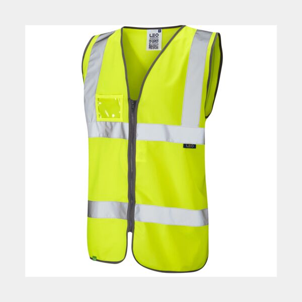 RUMSAM Leo EcoViz Zipped Waistcoat with ID Pocket Thumbnail