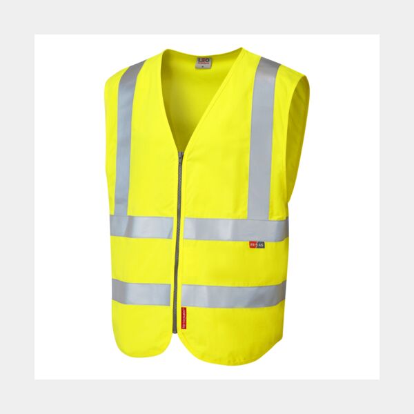 HARRACOTT ISO 20471 Cl 2 FR/AS Waistcoat (EN 11612) Thumbnail