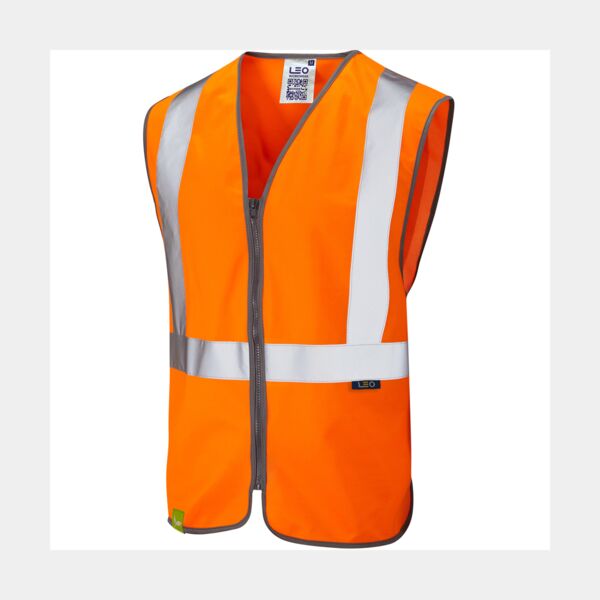 EGGESFORD Leo EcoViz Rail Zip Waistcoat Thumbnail
