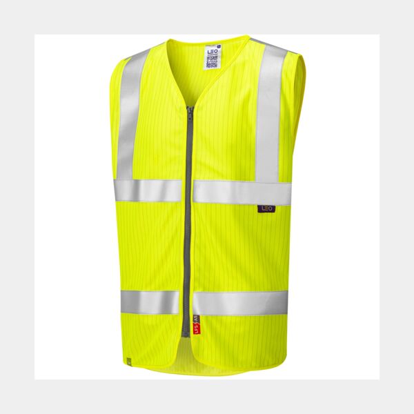 JACOBSTOWE Leo EcoViz LFS/AS Zip Waistcoat (EN 14116 & EN 11 Thumbnail
