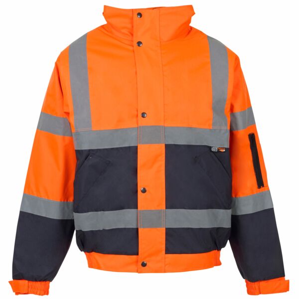 Hi Vis 2 Tone Bomber Jacket Thumbnail