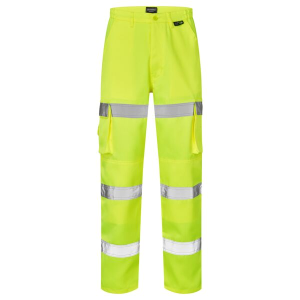 Hi Vis 3 Band Combat Trousers Thumbnail