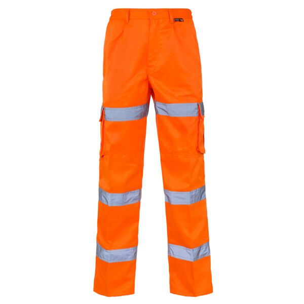 Hi Vis 3 Band Combat Trousers Thumbnail