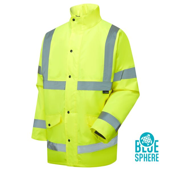 Supertouch Eco Hi Vis Yellow Parka Thumbnail