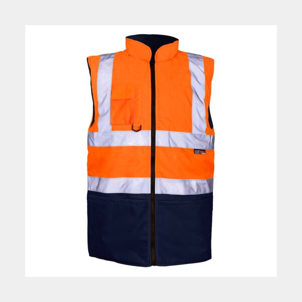 Supertouch Orange/Navy 2 Tone Bodywarmer Thumbnail