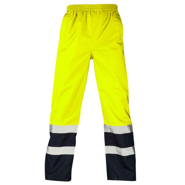 Supertouch Hi Vis Yellow 2 Tone Overtrousers Thumbnail