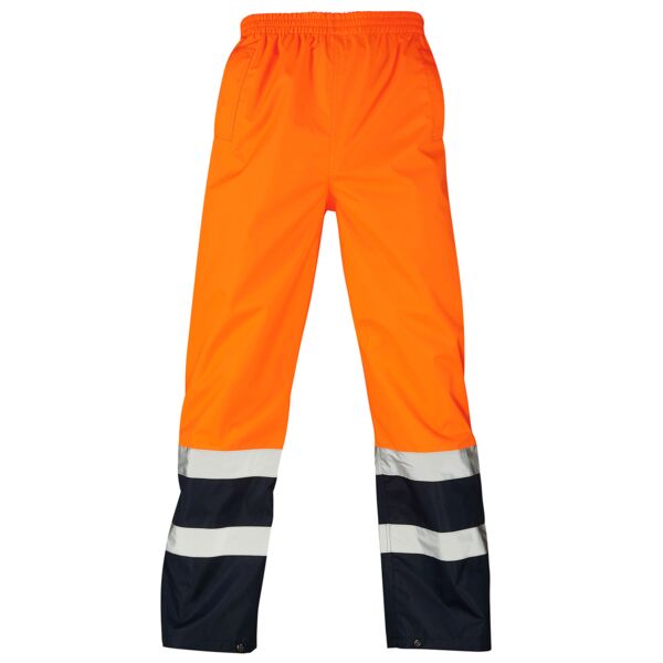 Supertouch Hi Vis Orange 2 Tone Overtrousers Thumbnail