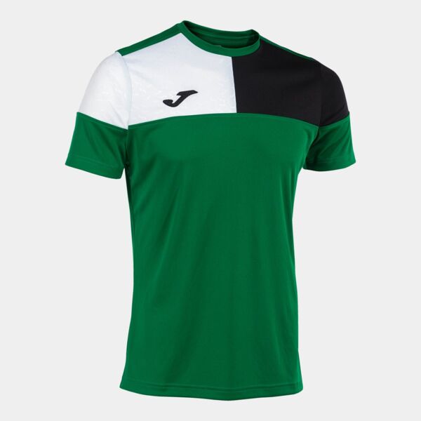 CREW V SHORT SLEEVE T-SHIRT GREEN BLACK WHITE Thumbnail